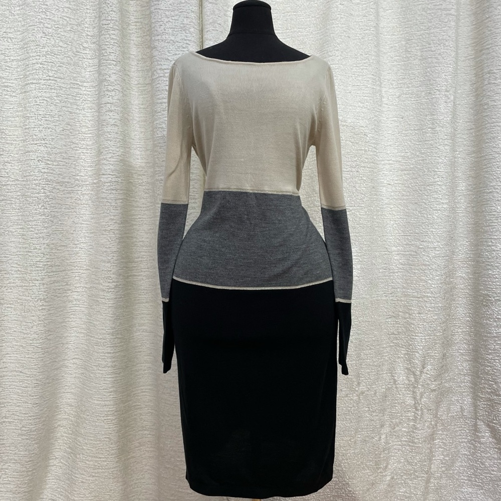 The Limited tricolored dress